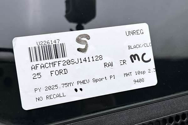 2025 Ford Ranger PHEV Sport 4X4 2.3L thumb-23