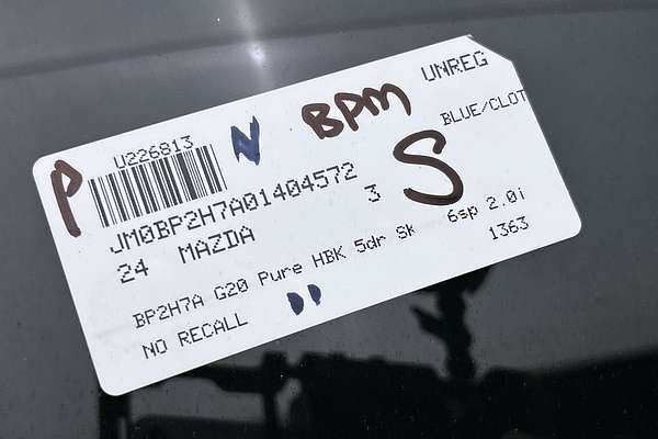 2024 Mazda 3 G20 Pure BP Series thumb-23