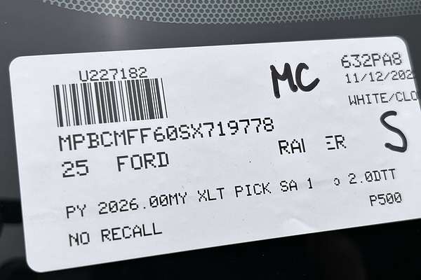 2025 Ford Ranger XLT 4X4 2.0L thumb-23