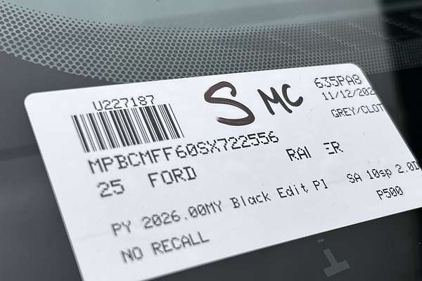 2025 Ford Ranger Black Edition 4X4 2.0L thumb-23
