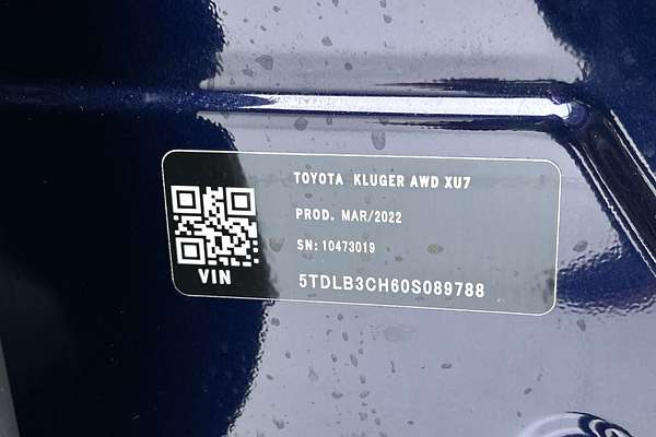 2022 Toyota Kluger GX AXUH78R thumb-23
