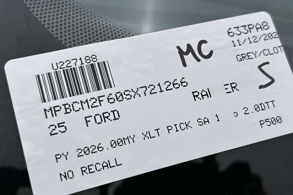 2025 Ford Ranger XLT 4X4 2.0L thumb-23