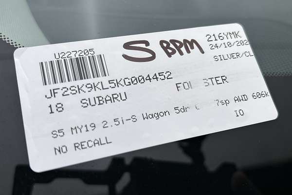 2018 Subaru Forester 2.5i-S S5 thumb-23
