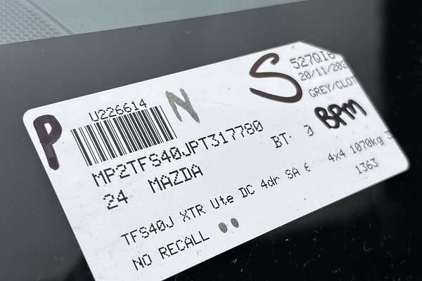 2024 Mazda BT-50 XTR TF 4X4 thumb-23