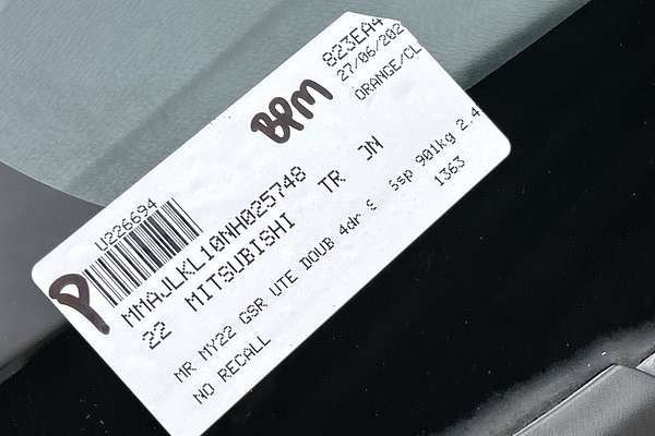 2022 Mitsubishi Triton GSR MR 4X4 thumb-23