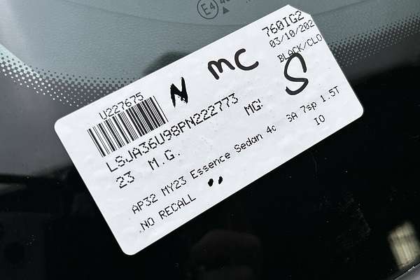 2023 MG MG5 Essence thumb-23