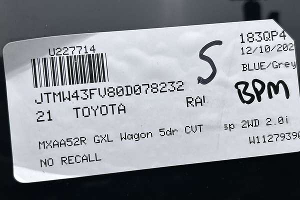 2021 Toyota RAV4 GXL MXAA52R thumb-23