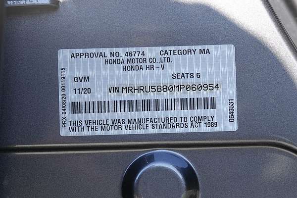 2020 Honda HR-V RS thumb-22
