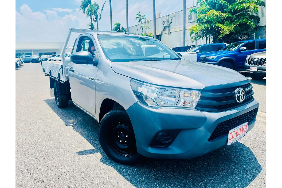 2017 Toyota Hilux Workmate TGN121R Rear Wheel Drive