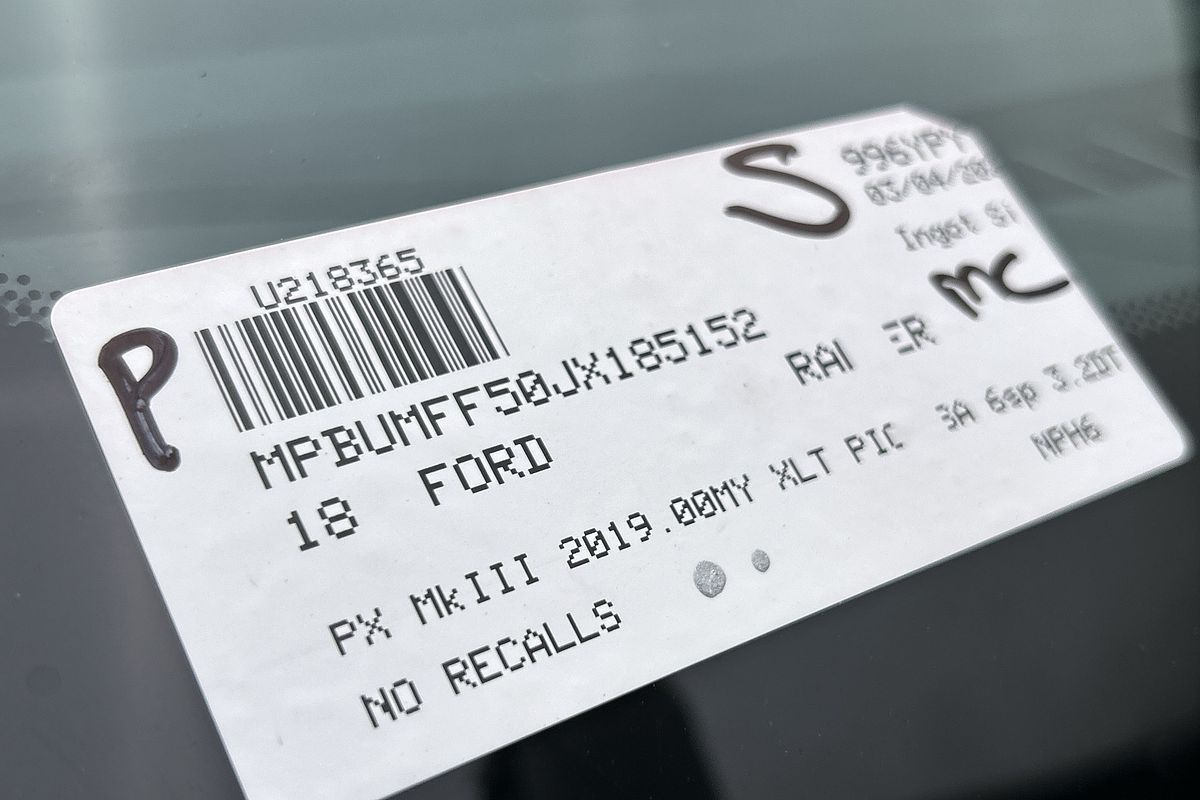 2018 Ford Ranger XLT PX MkIII 4X4 3.2L