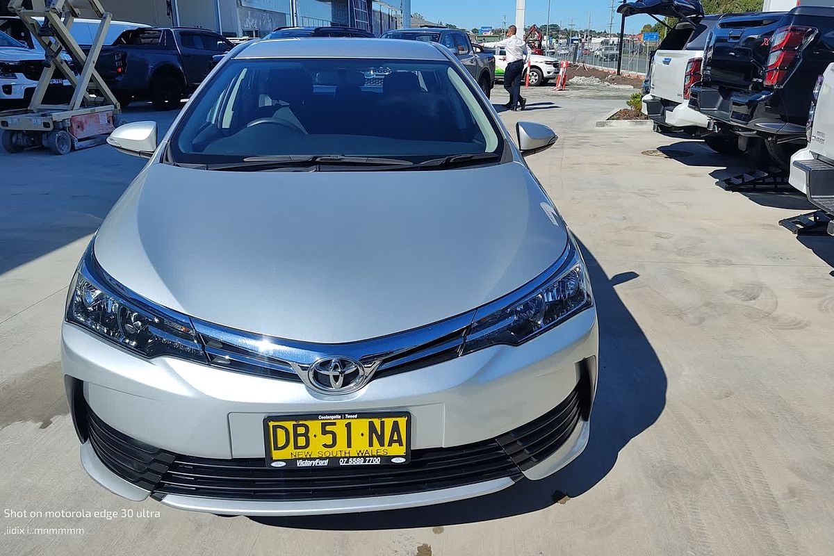2018 Toyota Corolla Ascent ZRE172R