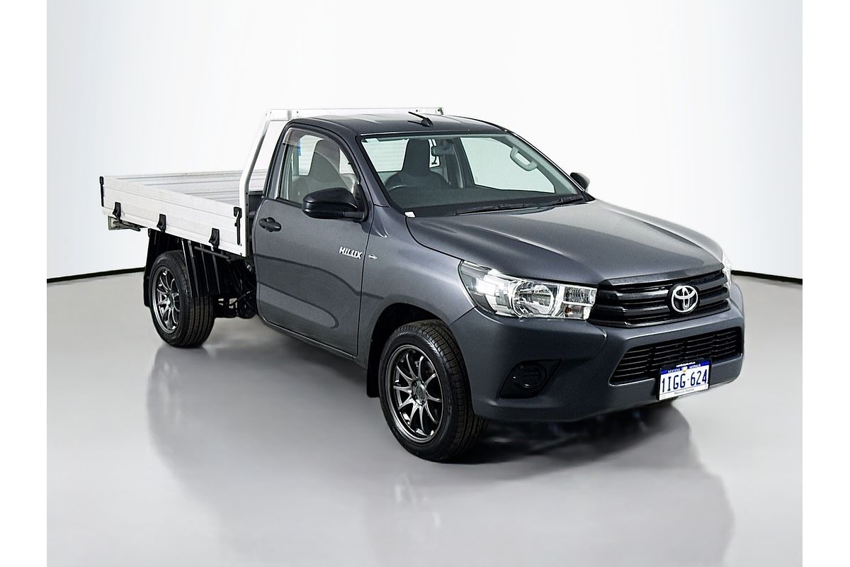 2017 Toyota Hilux Workmate TGN121R Rear Wheel Drive