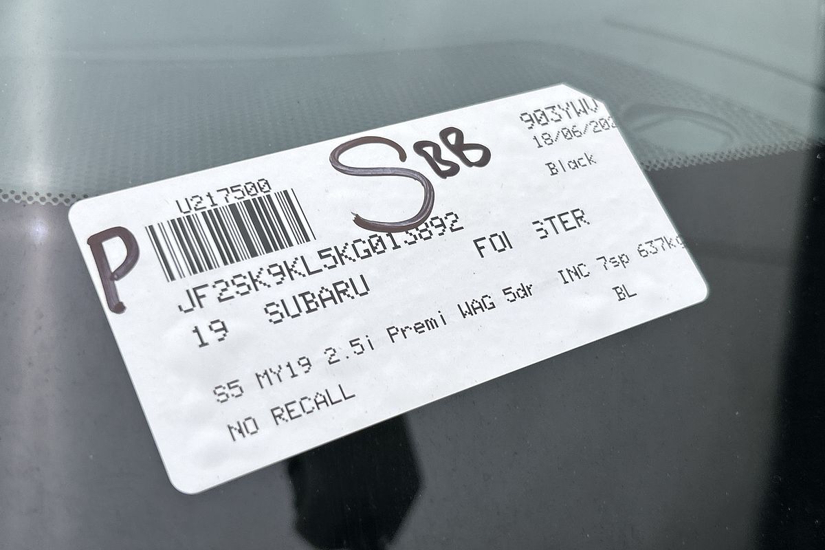 2019 Subaru Forester 2.5i Premium S5