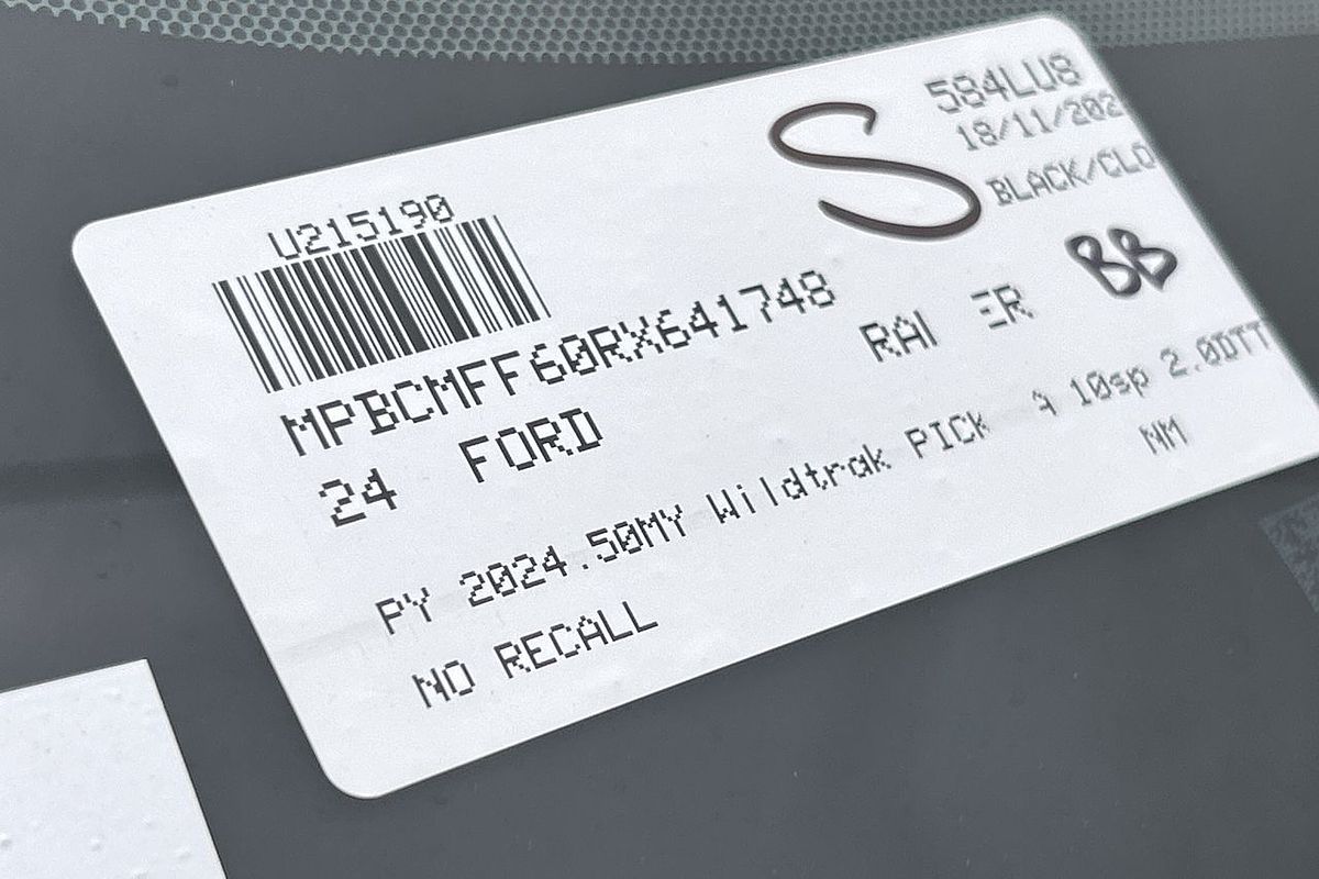 2024 Ford Ranger Wildtrak 4X4 2.0L