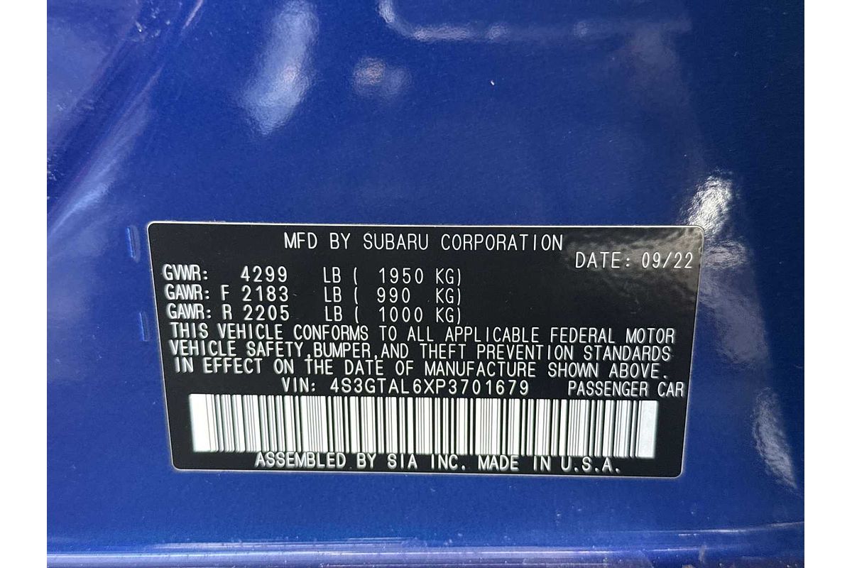 2023 Subaru Impreza Sport