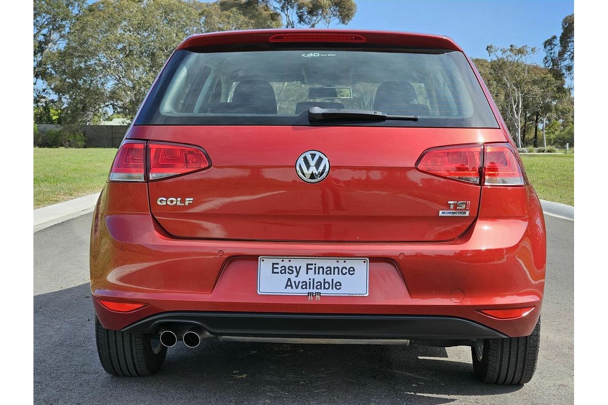 2014 Volkswagen Golf 90 TSI Comfortline AU MY15
