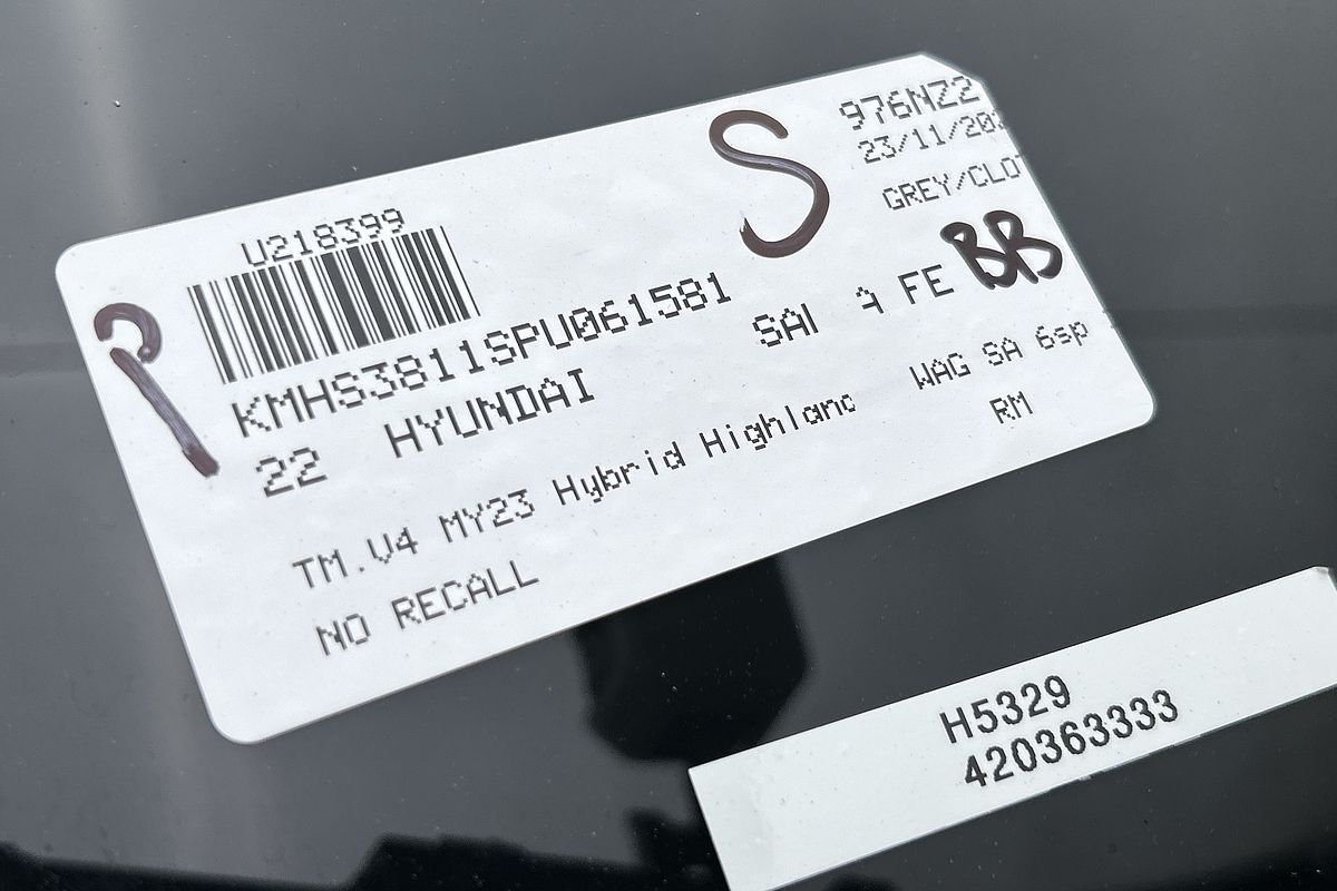 2022 Hyundai Santa Fe Hybrid Highlander TM.V4