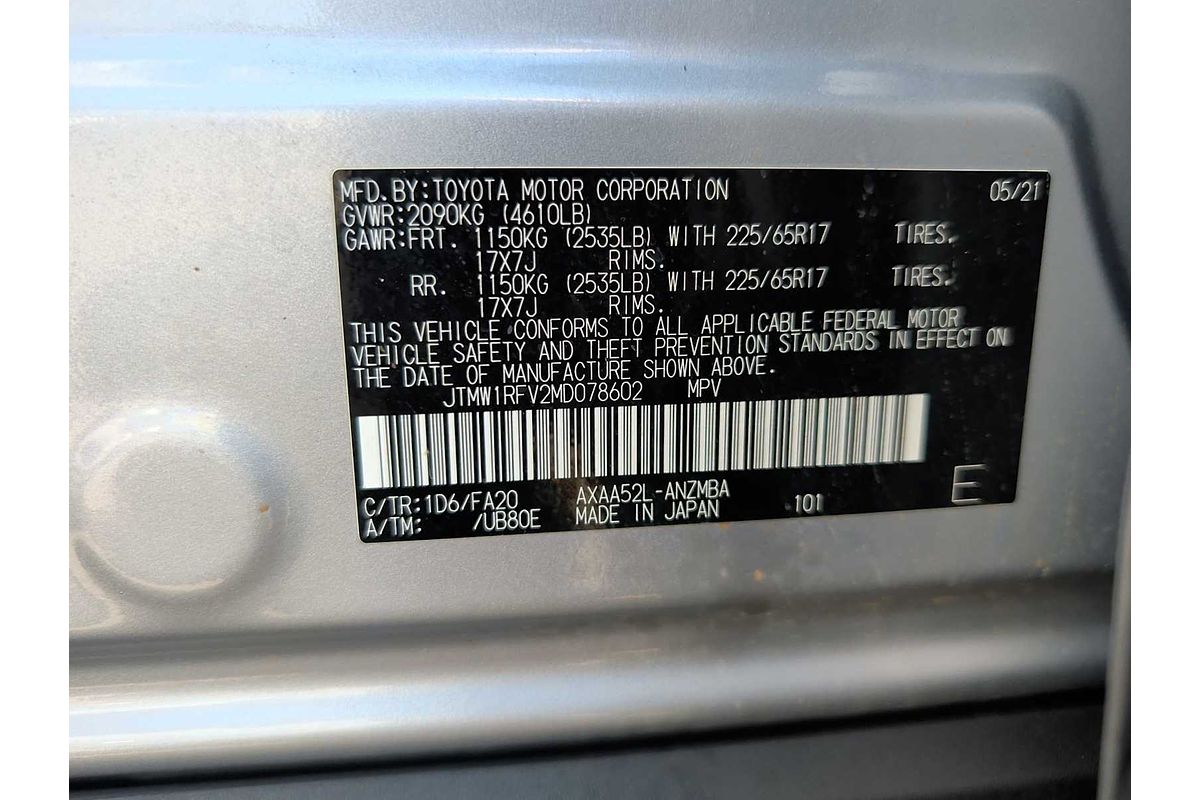 2021 Toyota RAV4 XLE