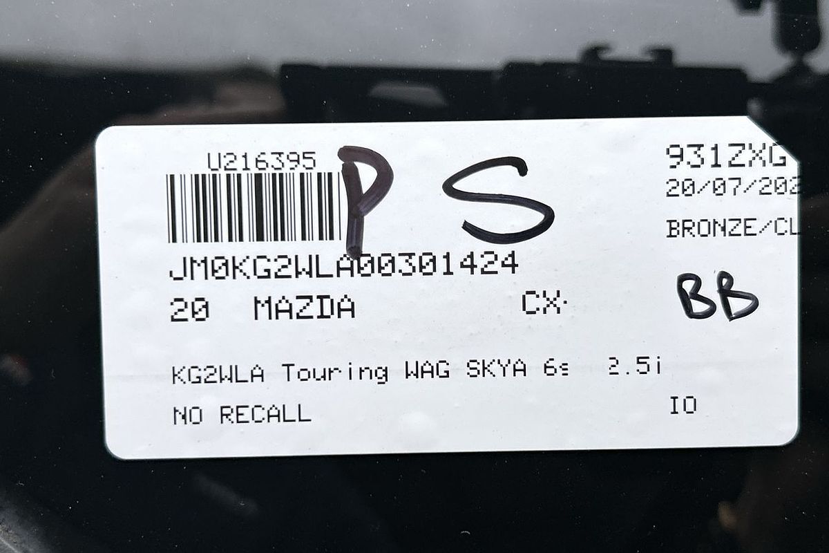 2020 Mazda CX-8 Touring KG Series