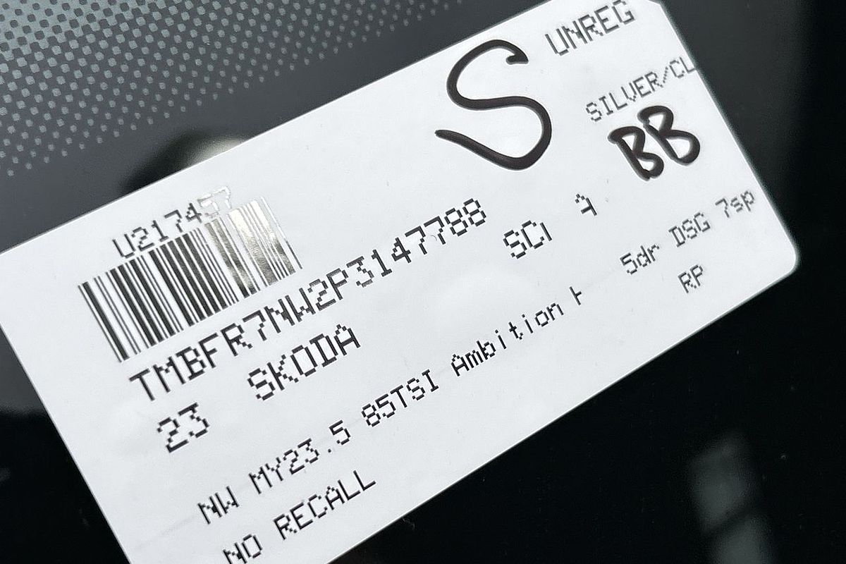 2023 SKODA Scala 85TSI Ambition NW