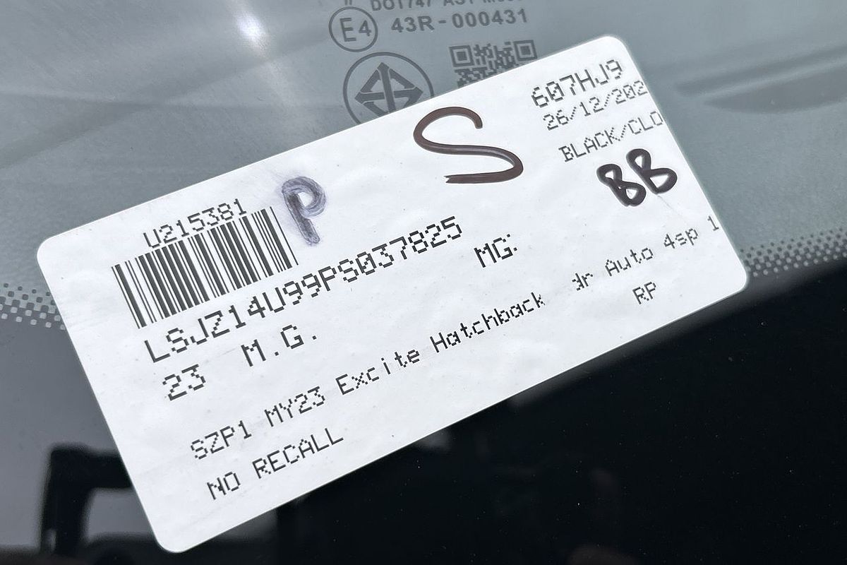 2023 MG MG3 Excite