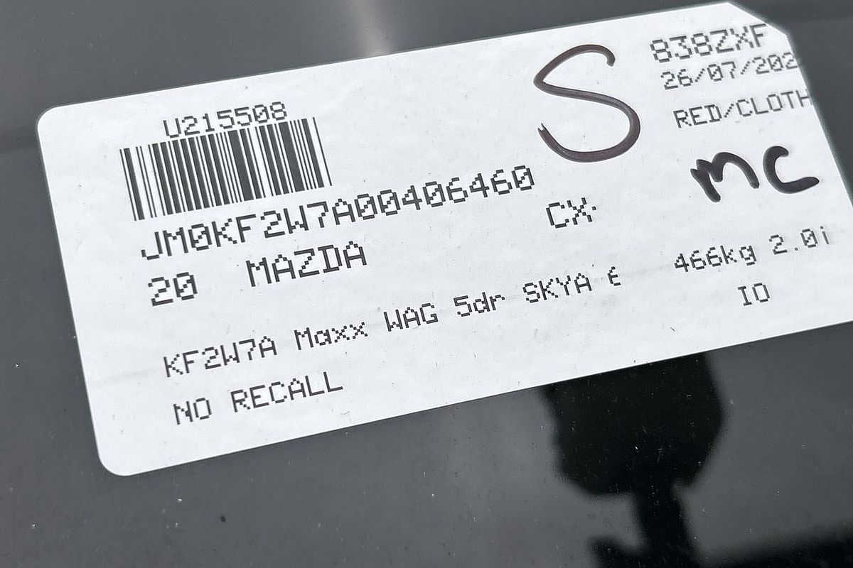 2020 Mazda CX-5 Maxx KF Series