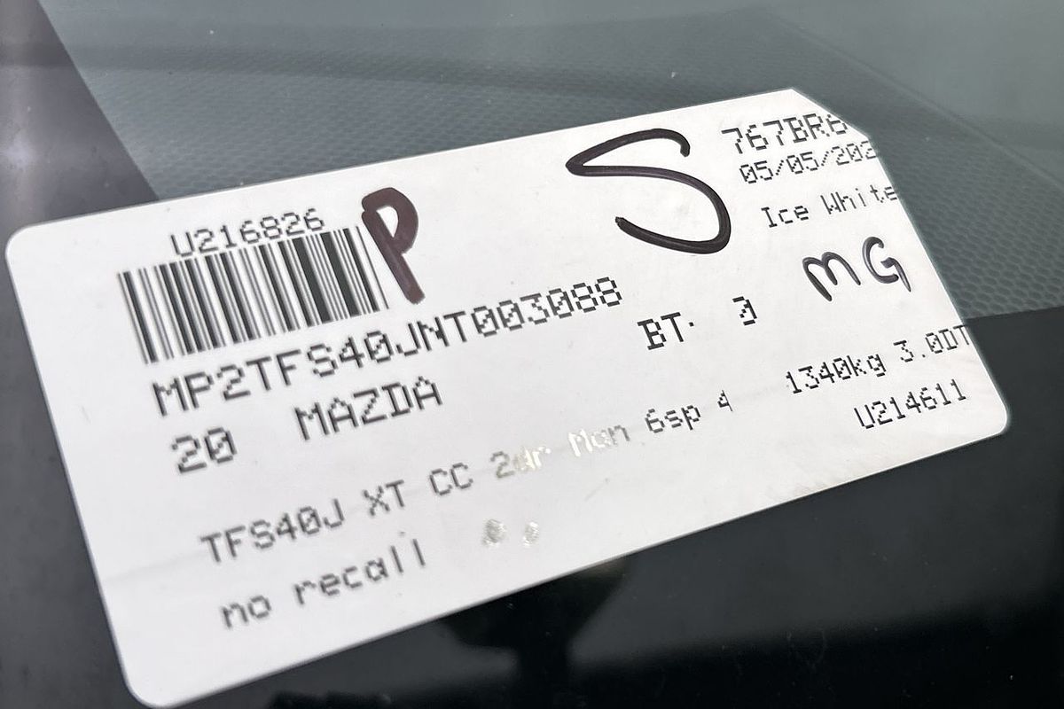 2020 Mazda BT-50 XT TF 4X4
