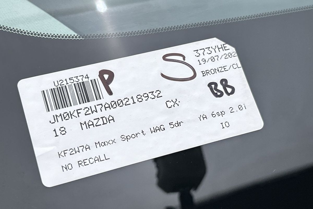 2018 Mazda CX-5 Maxx Sport KF Series