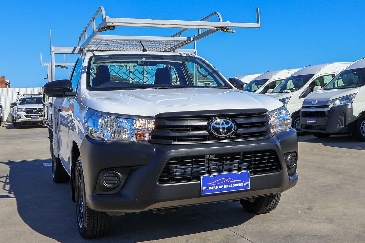 2020 Toyota Hilux Workmate TGN121R Rear Wheel Drive