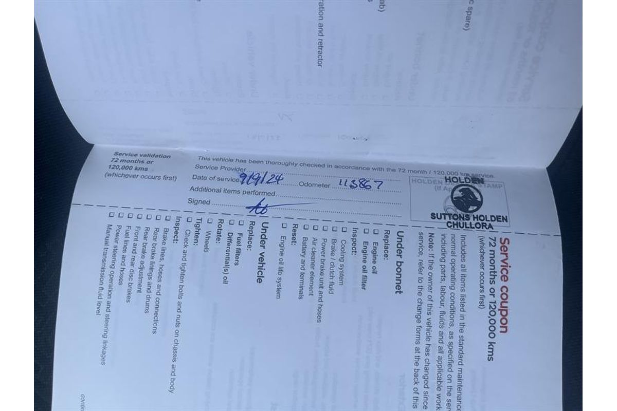 2017 Holden Colorado LS RG 4X4