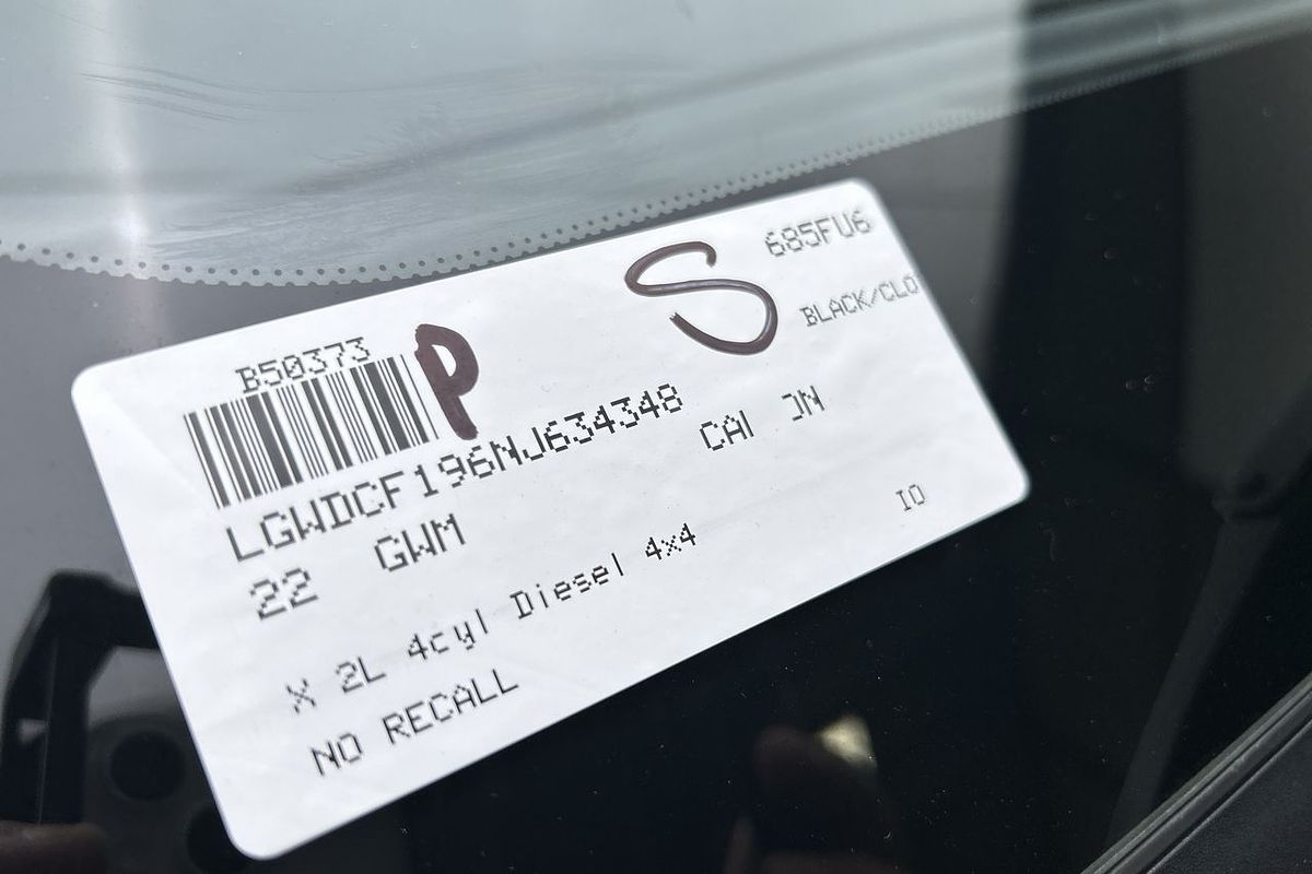 2022 GWM Ute