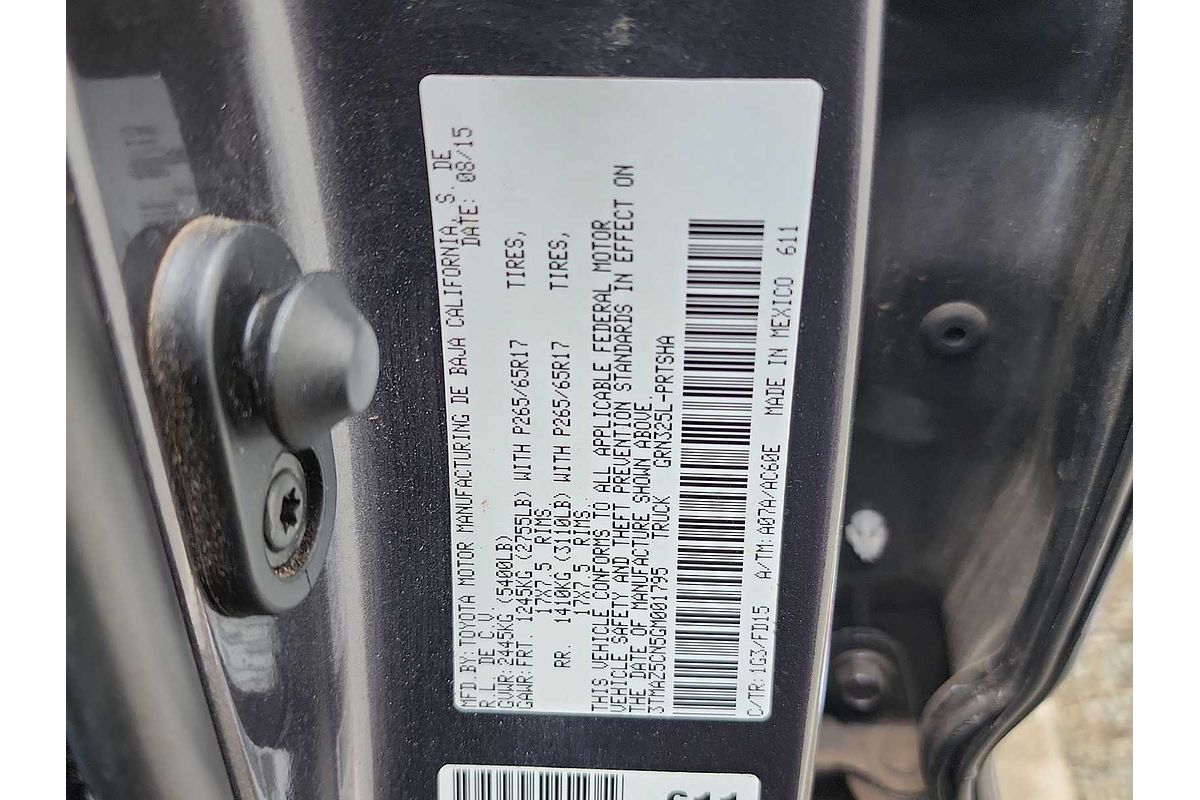 2016 Toyota Tacoma TRD Sport