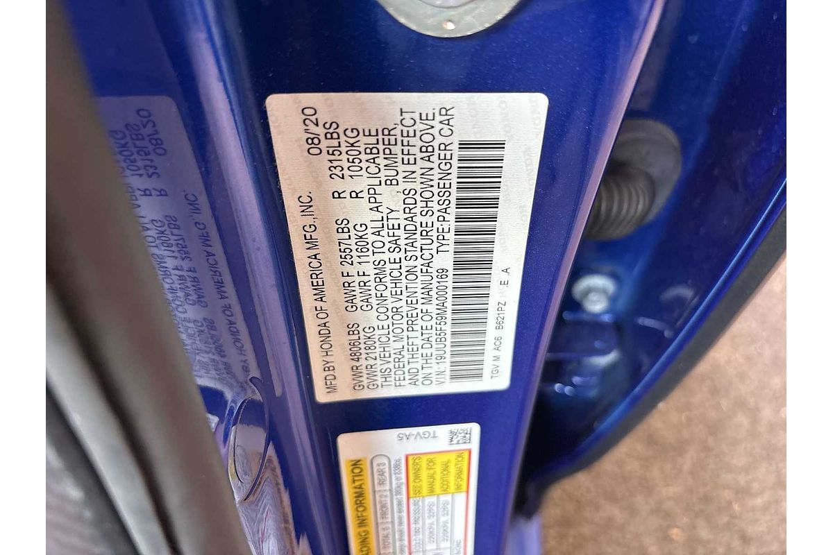 2021 Acura TLX w/A-Spec Package