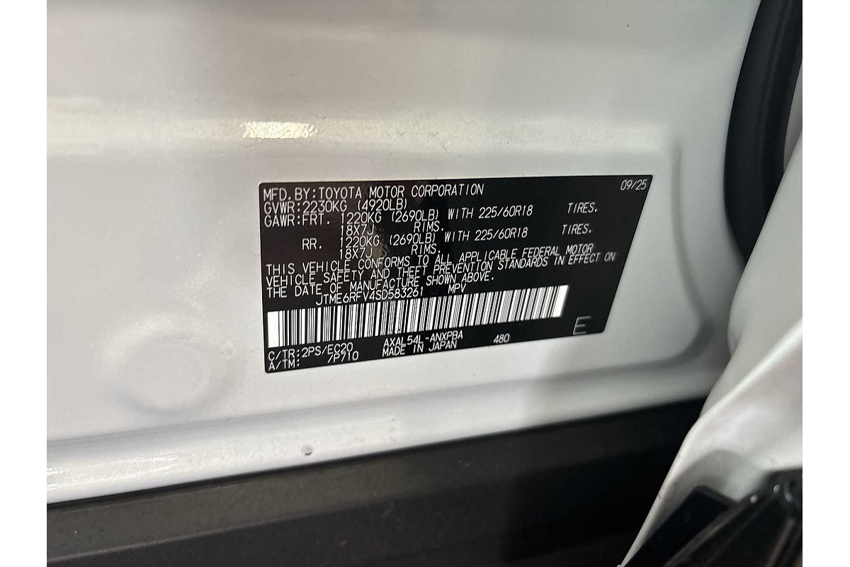 2025 Toyota RAV4 Hybrid XSE