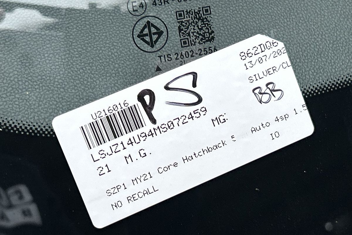 2021 MG MG3 Core