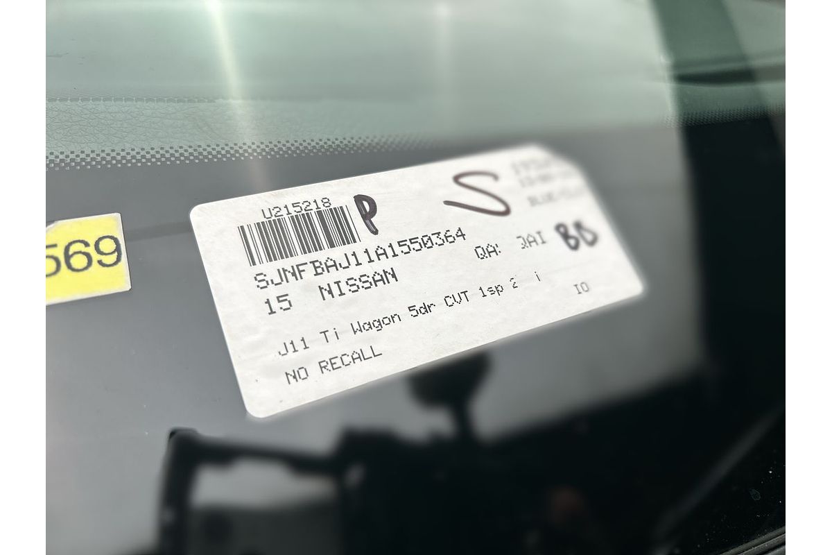 2015 Nissan QASHQAI Ti J11