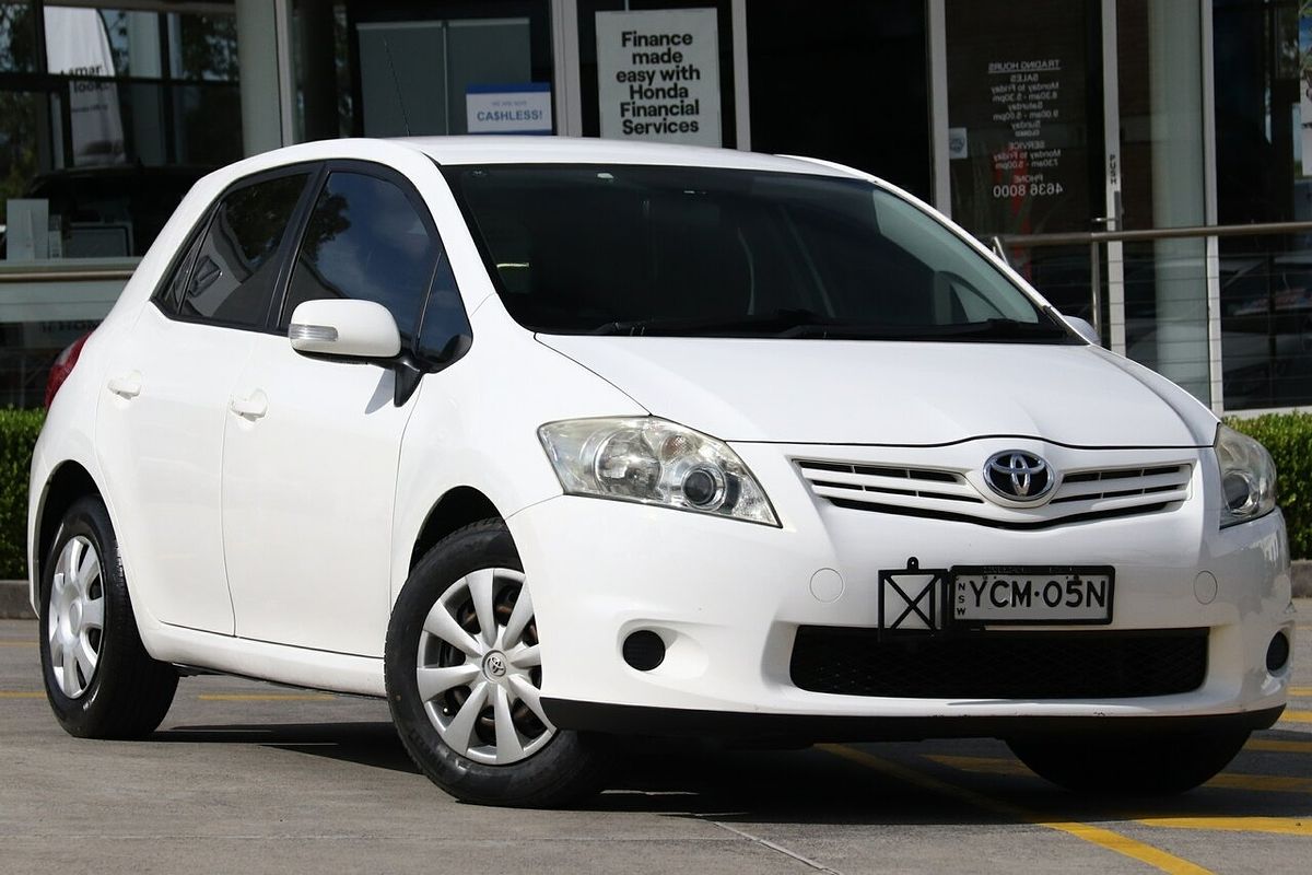 2011 Toyota Corolla Ascent ZRE152R