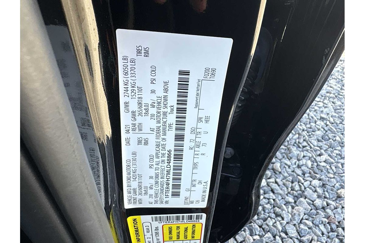 2021 Ford Ranger FX4 PX MkIII
