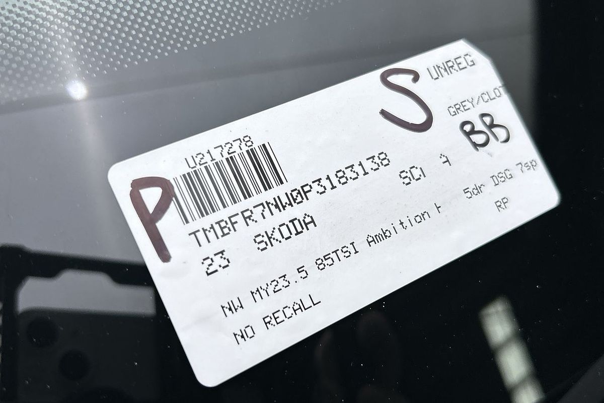 2023 SKODA Scala 85TSI Ambition NW