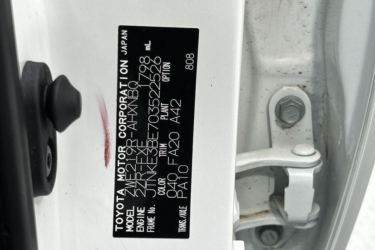 2024 Toyota Corolla Ascent Sport Hybrid ZWE219R