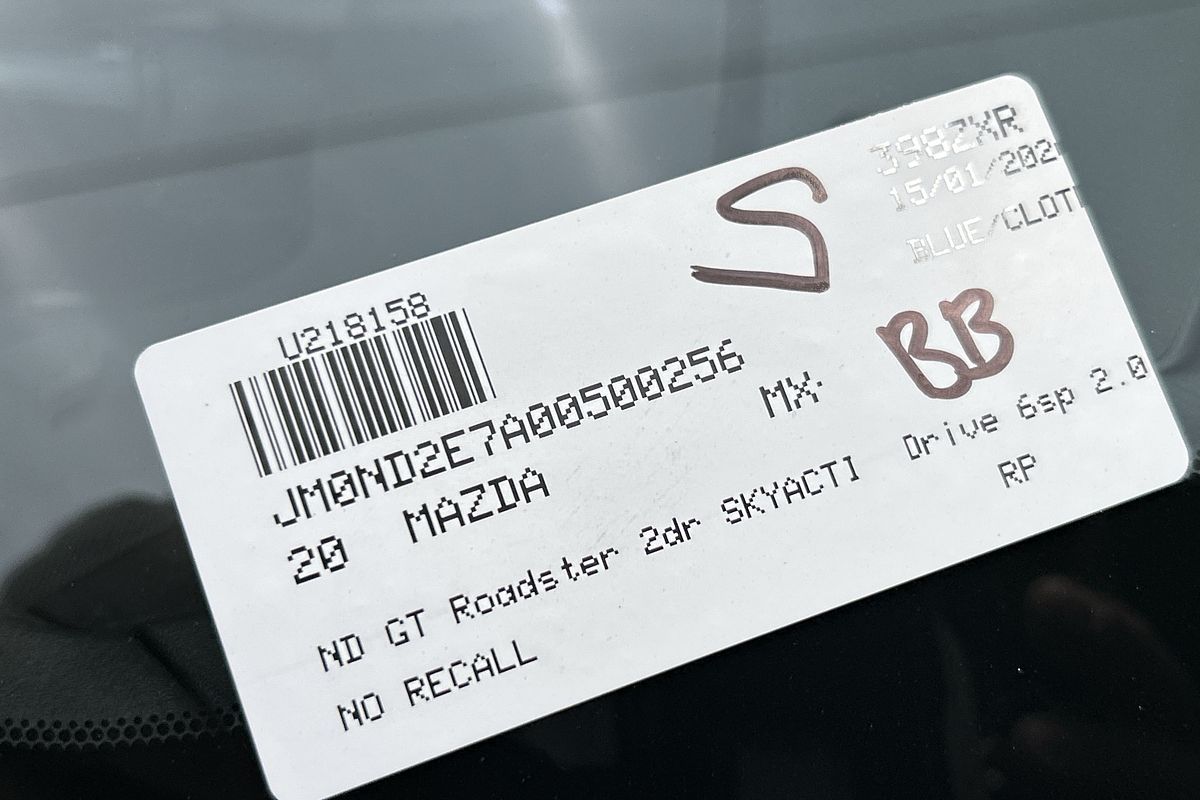 2020 Mazda MX-5 GT ND