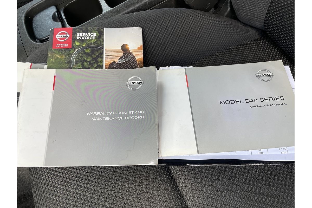 2010 Nissan Navara ST D40 4X4