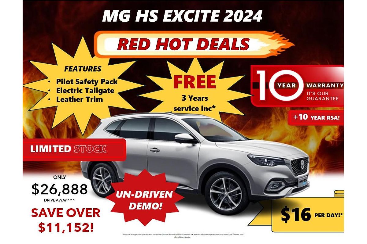 2024 MG HS Excite SAS23