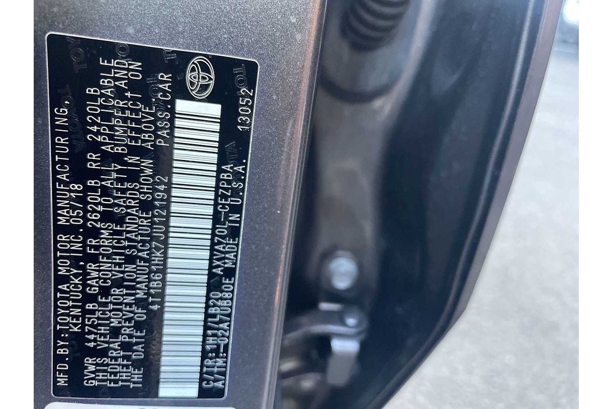 2018 Toyota Camry XSE