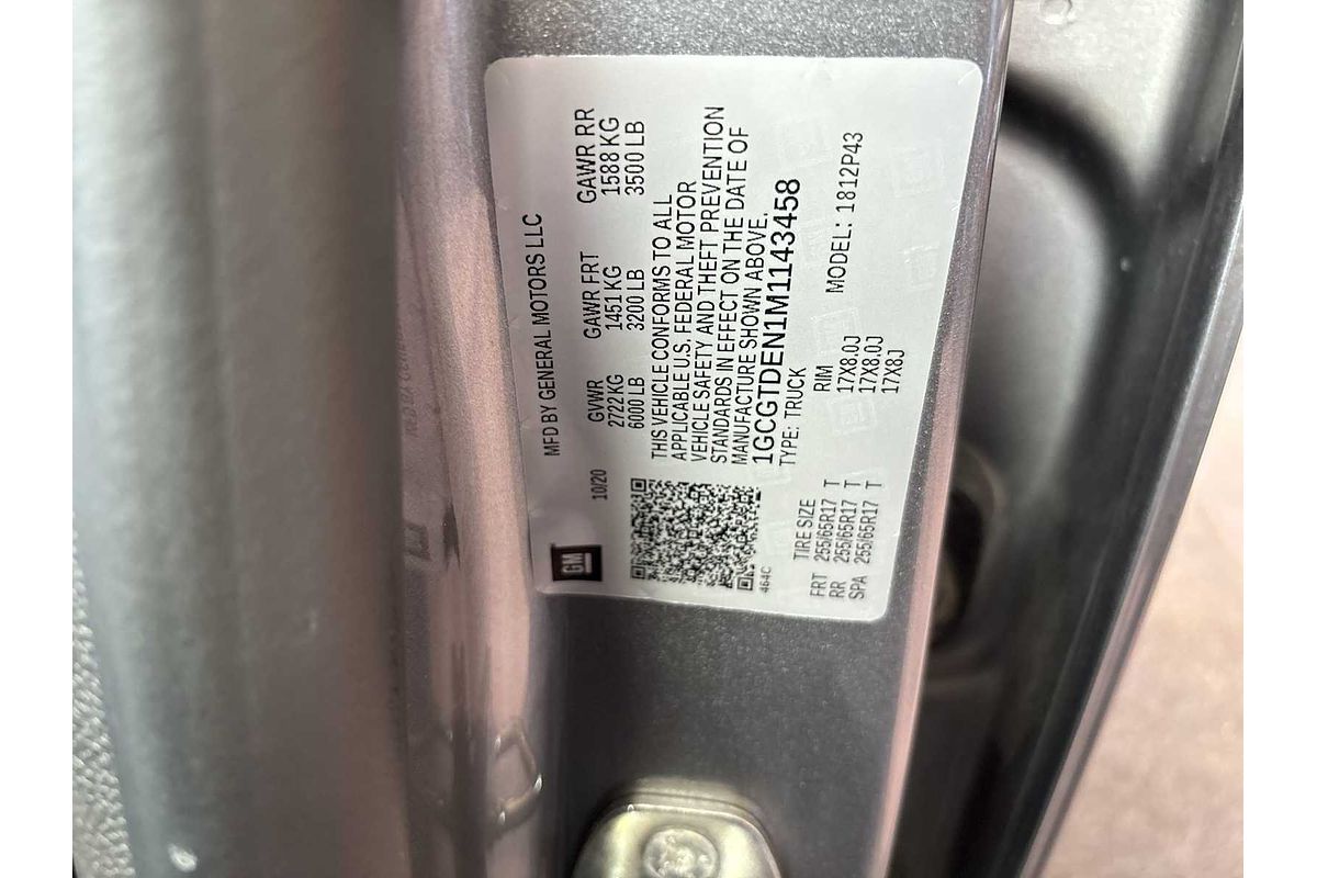 2021 Chevrolet Colorado 4WD Z71