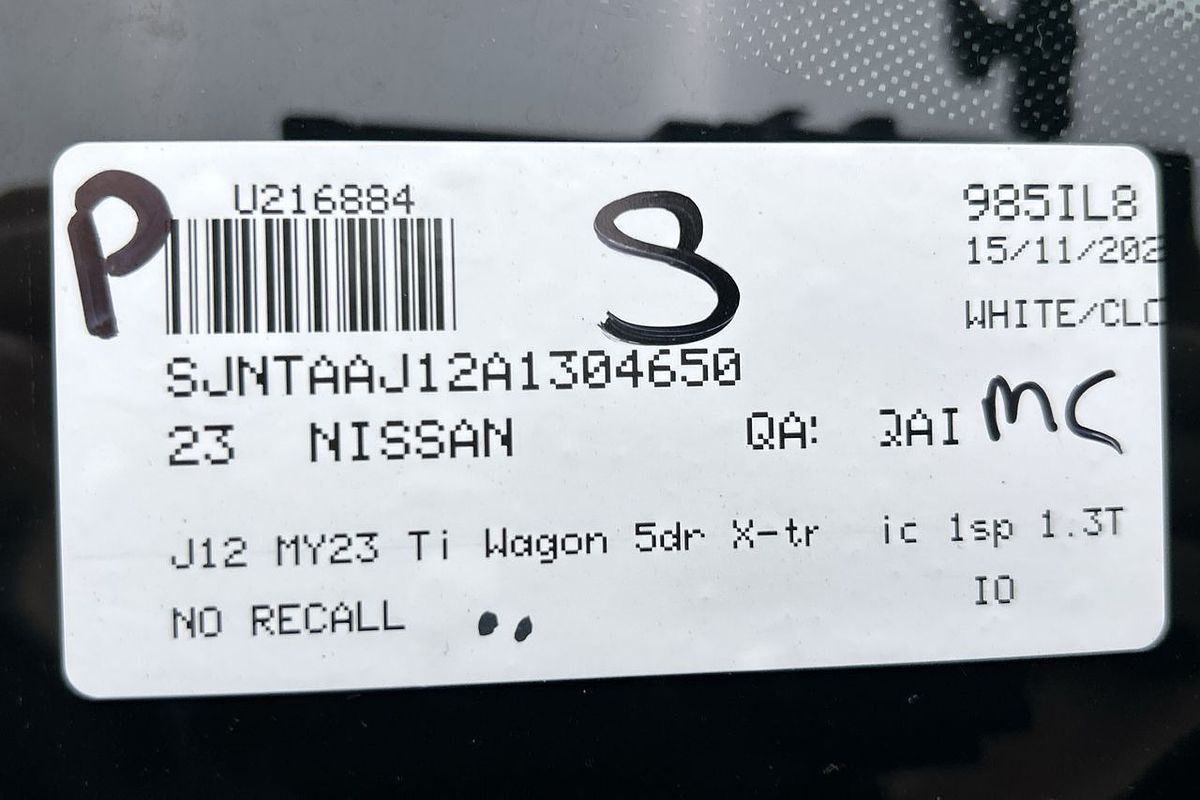 2023 Nissan QASHQAI Ti J12