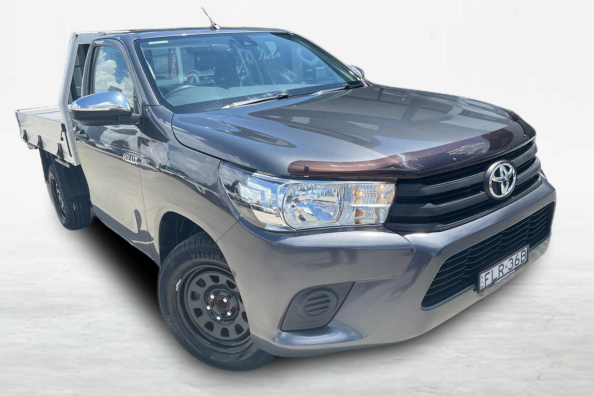 2019 Toyota Hilux Workmate TGN121R Rear Wheel Drive