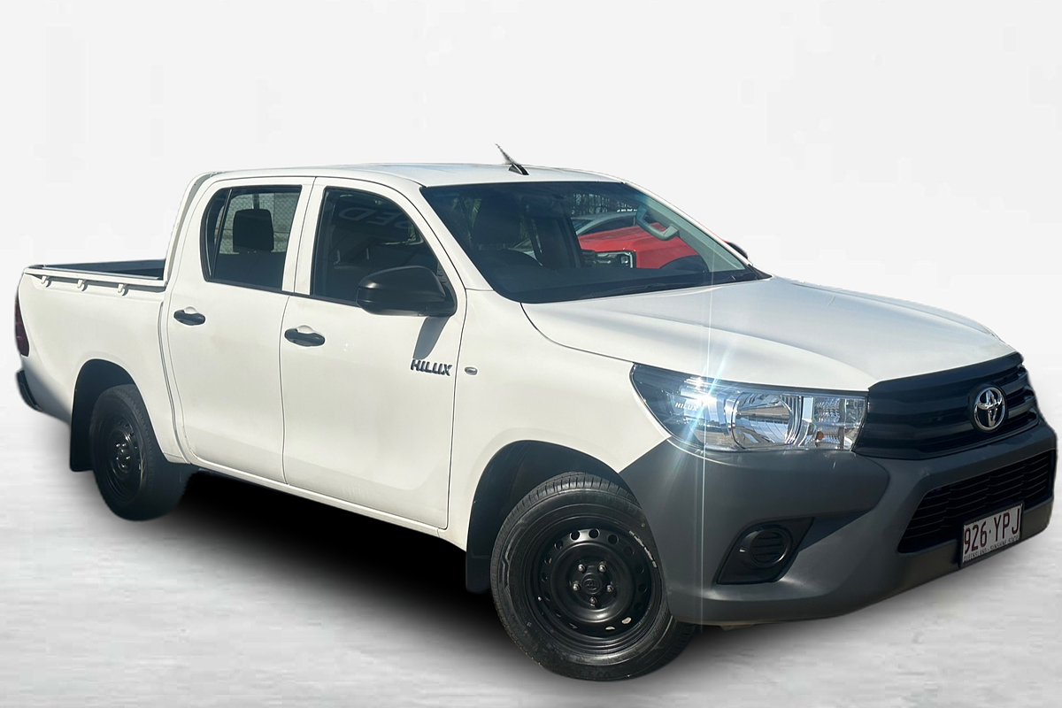 2018 Toyota Hilux Workmate TGN121R Rear Wheel Drive