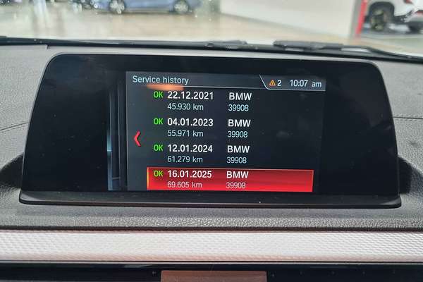 2018 BMW 1 Series 118i Sport Line F20 LCI-2