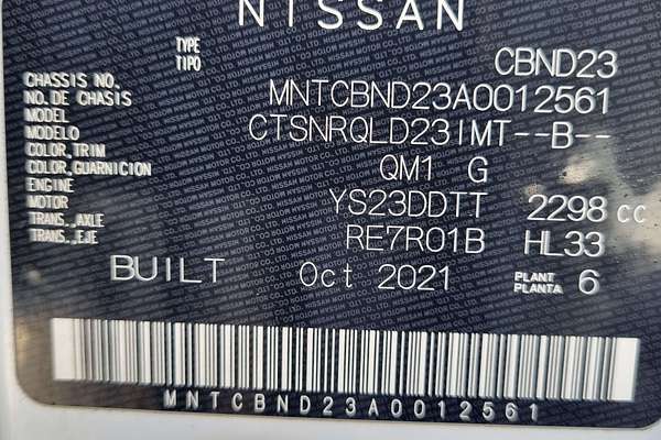 2021 Nissan Navara SL D23 4X4